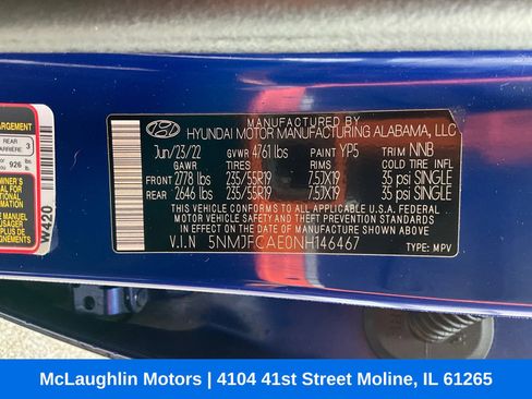 Used 2022 Hyundai Tucson SEL w/ Convenience Package image 32