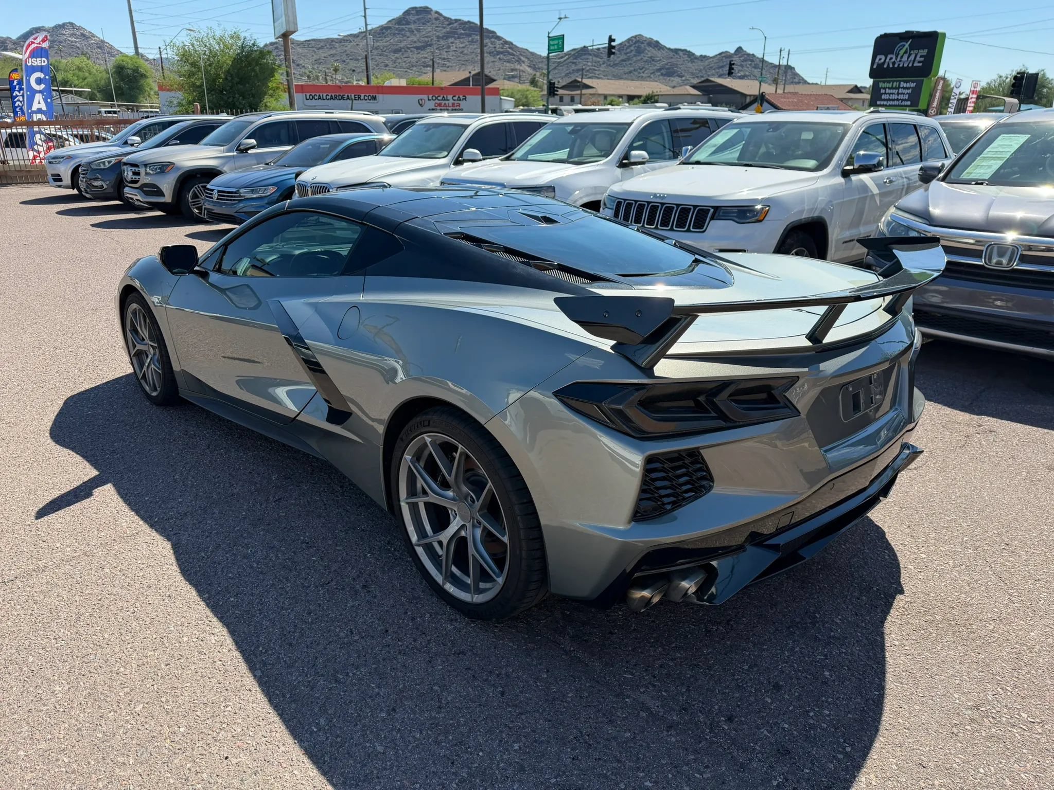 Used 2022 Chevrolet Corvette Stingray Preferred Cpe w/ Z51 Performance Package RWD image 7