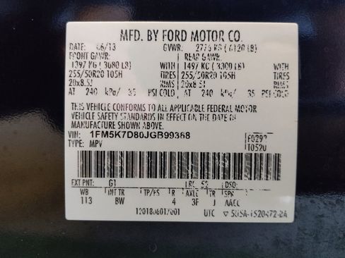 Used 2018 Ford Explorer XLT w/ Equipment Group 202A FWD image 33