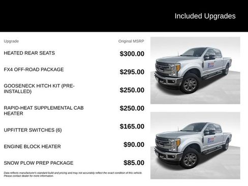 Used 2017 Ford F350 Lariat w/ Chrome Package AWD/4WD image 7