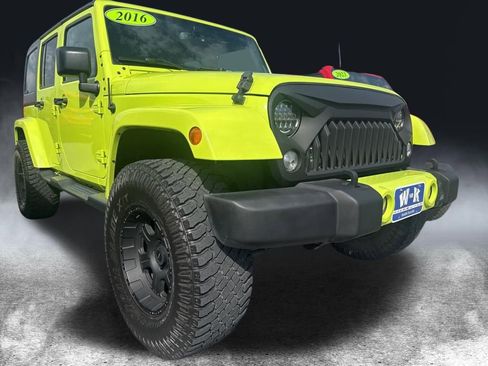 Certified 2016 Jeep Wrangler Unlimited Sahara w/ Connectivity Group image 2