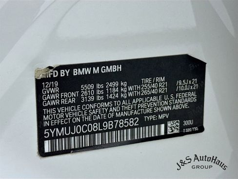 Used 2020 BMW X4 M w/ Executive Package image 38