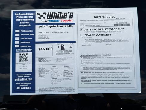 Used 2024 Toyota Tundra SR5 AWD/4WD image 32