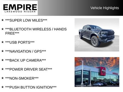 Used 2024 Ford Ranger Raptor AWD/4WD image 2