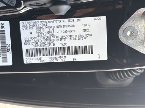 New 2026 Toyota Tundra TRD Pro AWD/4WD image 31