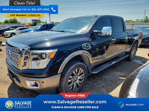 Used 2016 Nissan Titan Platinum Reserve AWD/4WD image 1