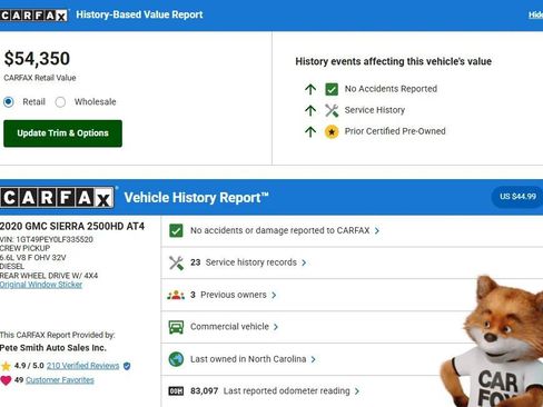 Used 2020 GMC Sierra 2500 AT4 w/ AT4 Premium Package image 3