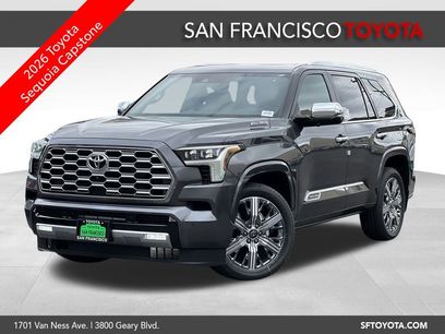 New 2026 Toyota Sequoia Capstone