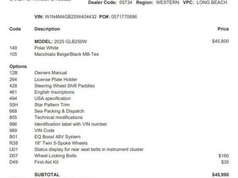 Certified 2025 Mercedes-Benz GLB 250 image 3