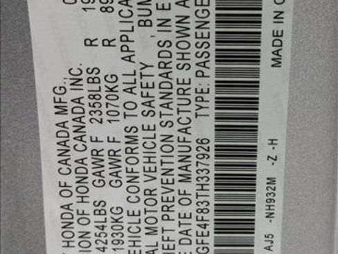 New 2026 Honda Civic Sport Touring image 18