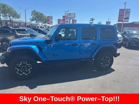 Used 2022 Jeep Wrangler Unlimited Rubicon 4xe w/ Cold Weather Group image 4