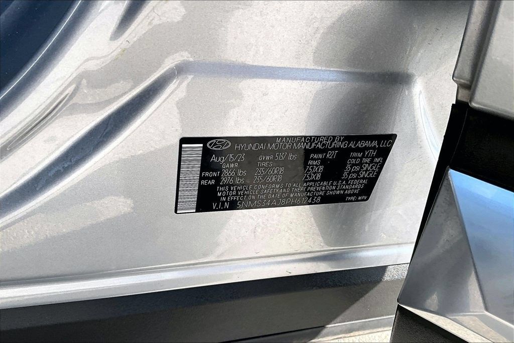 Certified 2023 Hyundai Santa Fe SEL w/ Premium Package FWD image 17