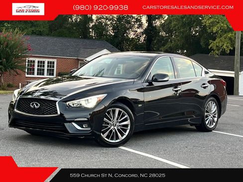 Used 2018 INFINITI Q50 Luxe AWD/4WD image 1