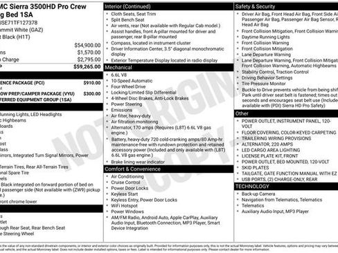 New 2026 GMC Sierra 3500 Pro w/ Convenience Package image 3