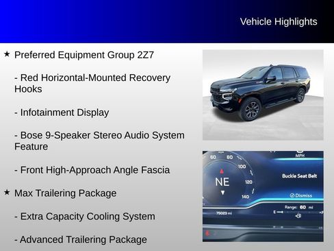 Used 2023 Chevrolet Tahoe Z71 w/ Max Trailering Package AWD/4WD image 20