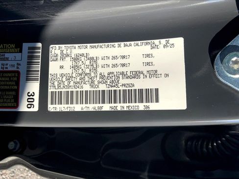 New 2025 Toyota Tacoma TRD Off-Road image 17