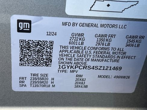 Certified 2025 Cadillac XT6 Premium Luxury image 59