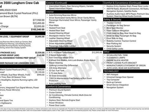 Used 2025 RAM 3500 Longhorn image 20