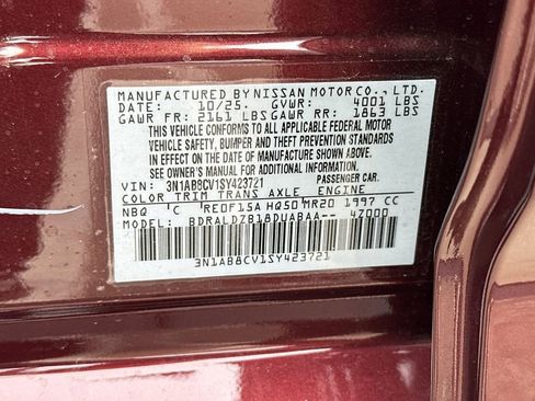 New 2025 Nissan Sentra SV w/ SV Premium Package image 22