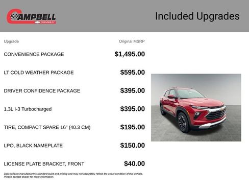 New 2026 Chevrolet TrailBlazer LT w/ Convenience Package FWD image 4
