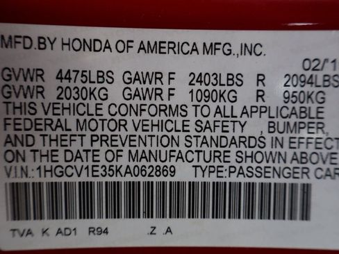 Used 2019 Honda Accord Sport image 45