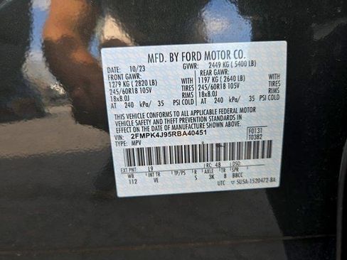 Certified 2024 Ford Edge SEL w/ Convenience Package AWD/4WD image 26