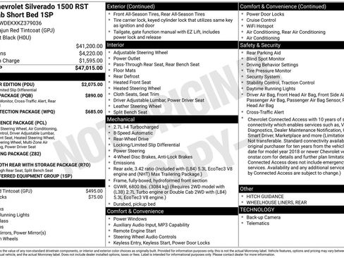 Used 2019 Chevrolet Silverado 1500 RST w/ All-Star Edition RWD image 12