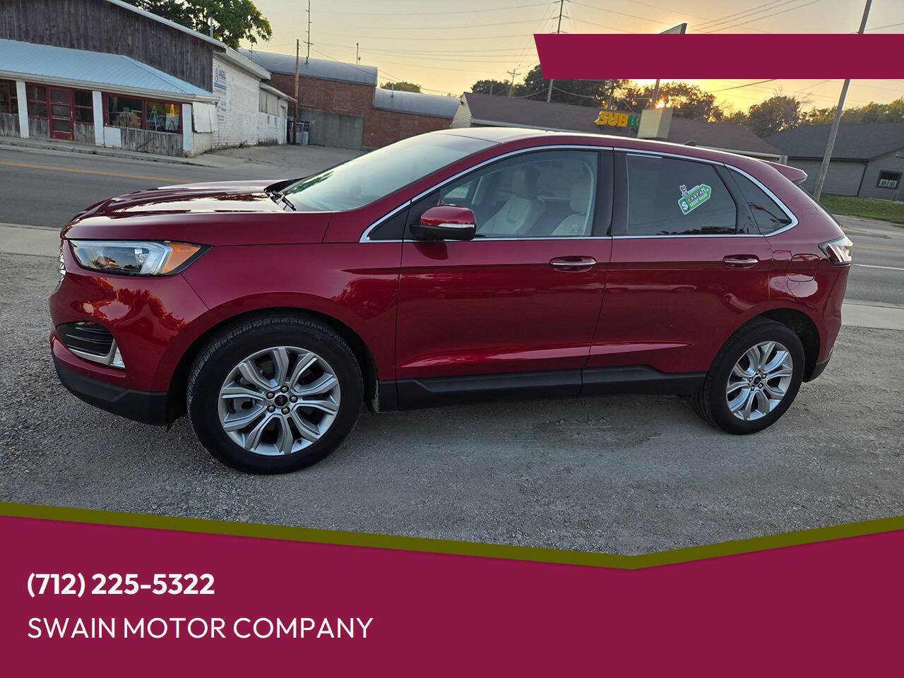 Used 2024 Ford Edge Titanium AWD/4WD image 1