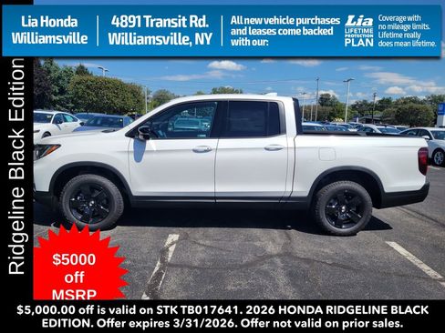 New 2026 Honda Ridgeline Black Edition image 8