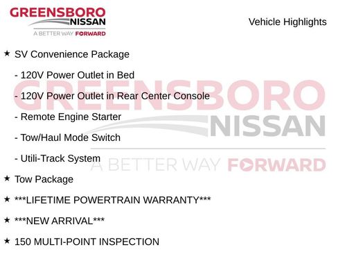 Certified 2026 Nissan Frontier SV w/ SV Convenience Package RWD image 10