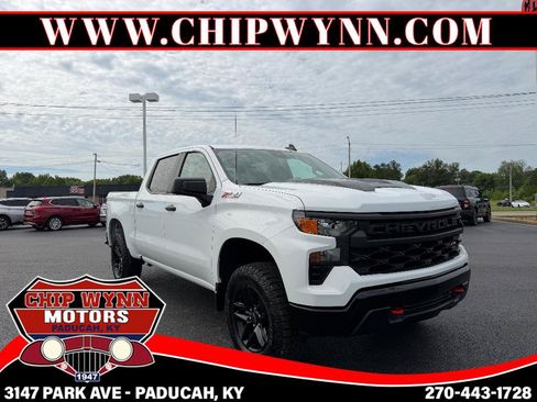 Used 2025 Chevrolet Silverado 1500 Custom Trail Boss AWD/4WD image 1