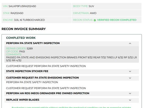 Used 2024 Land Rover Range Rover SE AWD/4WD image 6