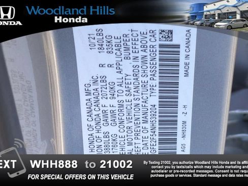 Certified 2022 Honda Civic Sport image 26