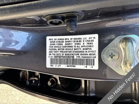 Used 2014 Honda Civic LX image 25