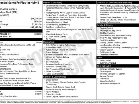 Used 2022 Hyundai Santa Fe Limited w/ Cargo Package image 7