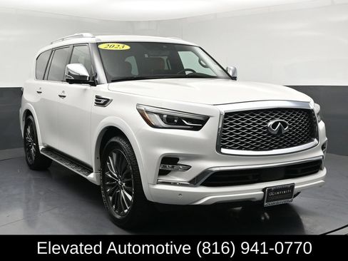 Used 2023 INFINITI QX80 Sensory w/ All-Season Package AWD/4WD image 1