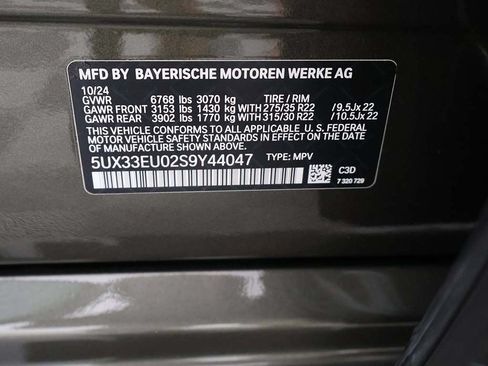 Used 2025 BMW X5 M60i w/ Executive Package AWD/4WD image 61