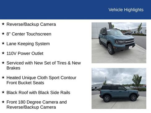 Used 2023 Ford Bronco Sport Badlands AWD/4WD image 30