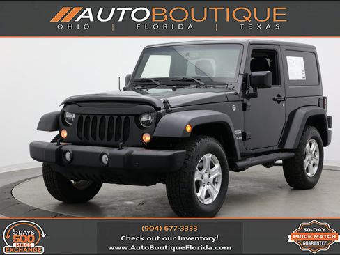 Used 2016 Jeep Wrangler Sport w/ Quick Order Package 24S AWD/4WD image 1
