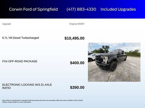 Used 2020 Ford F250 Platinum w/ FX4 Off-Road Package AWD/4WD image 6