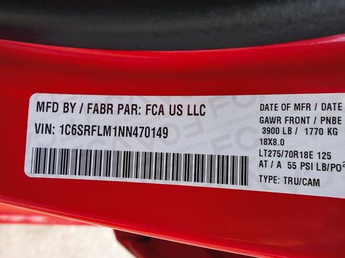 Used 2022 RAM 1500 Rebel w/ Level 1 Equipment Group AWD/4WD image 15