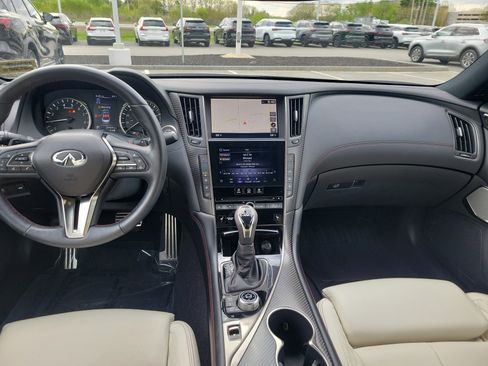 Used 2023 INFINITI Q50 Red Sport 400 w/ Black Opal Edition AWD/4WD image 3
