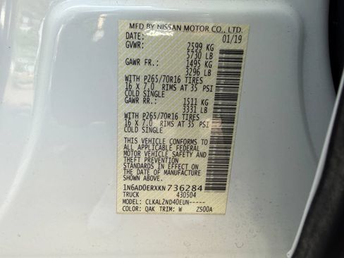 Used 2019 Nissan Frontier SV RWD image 29