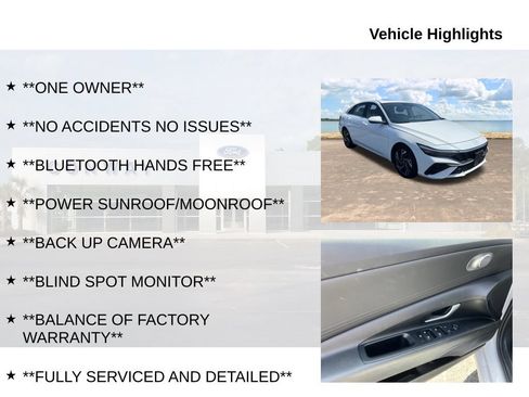 Used 2025 Hyundai Elantra SEL FWD image 6