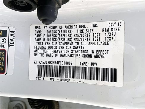 Used 2015 Honda CR-V EX-L image 34