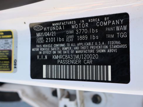 Used 2021 Hyundai Venue SEL FWD image 42