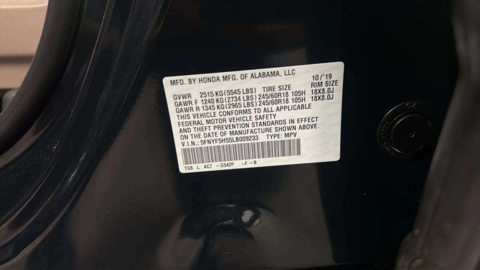 Used 2020 Honda Pilot EX-L image 25