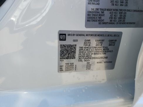 Certified 2025 GMC Sierra 1500 SLT w/ SLT Premium Plus Package AWD/4WD image 29