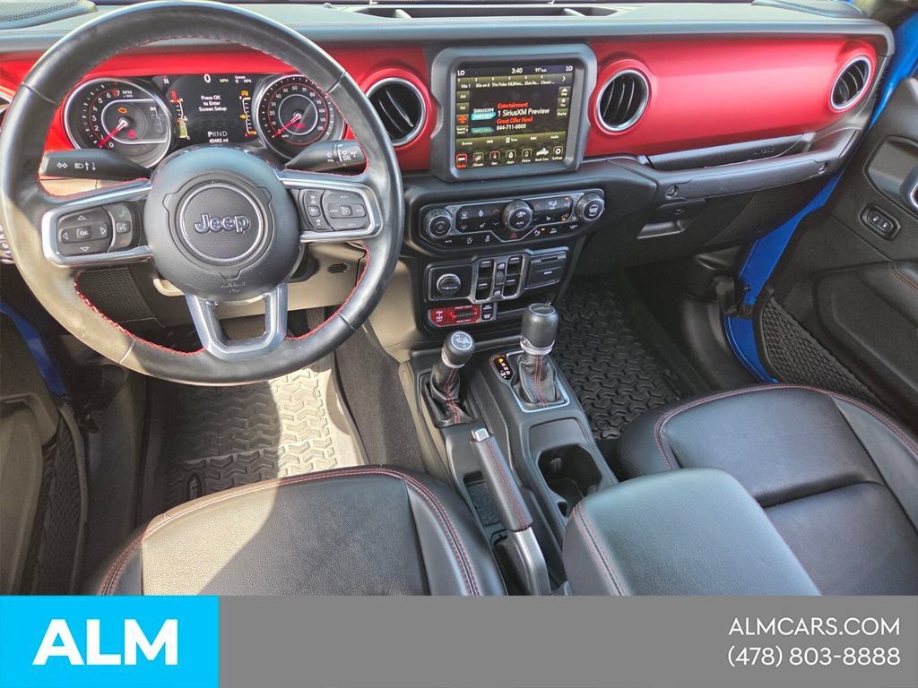 Used 2021 Jeep Gladiator Rubicon w/ Uconnect 4C Nav & Sound Group AWD/4WD image 16