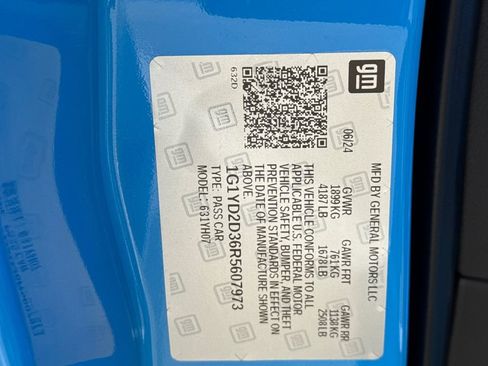 Used 2024 Chevrolet Corvette Z06 w/ Battery Protection Package RWD image 34